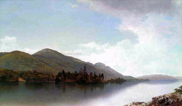  David Johnson Buck Mountain, Lake George - Canvas Art Print