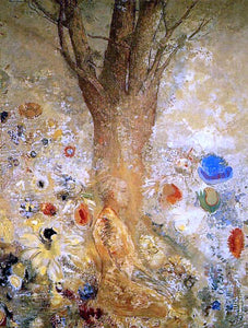  Odilon Redon Buddah in His Youth - Canvas Art Print