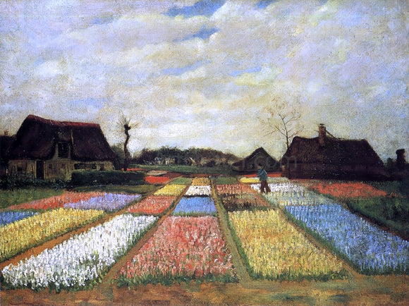  Vincent Van Gogh A Bulb Field (also known as Flower Beds in Holland) - Canvas Art Print