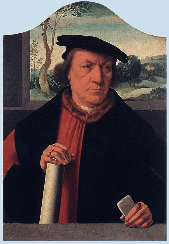  Barthel Bruyn Burgomaster Arnold von Brauweiler - Canvas Art Print