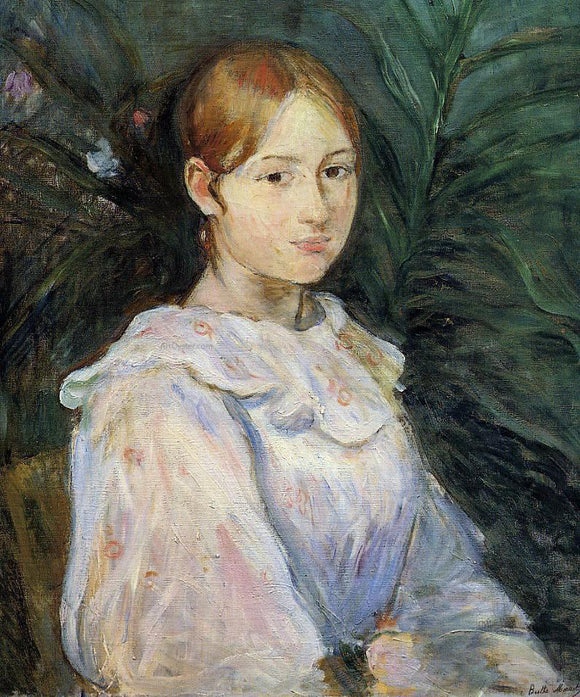  Berthe Morisot Bust of Alice Gamby - Canvas Art Print