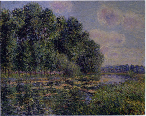  Gustave Loiseau By the Eure River in Summer - Canvas Art Print