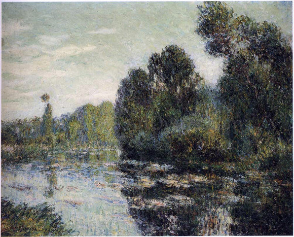  Gustave Loiseau By the River Eure - Canvas Art Print