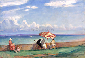  Henri Lebasque By the Sea - Canvas Art Print