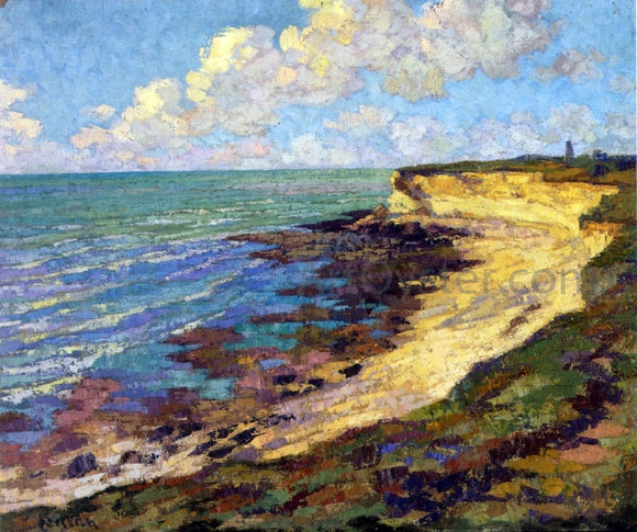  Gustave Loiseau By the Sea - Canvas Art Print