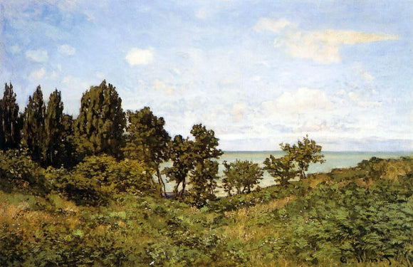  Claude Oscar Monet By the Sea - Canvas Art Print