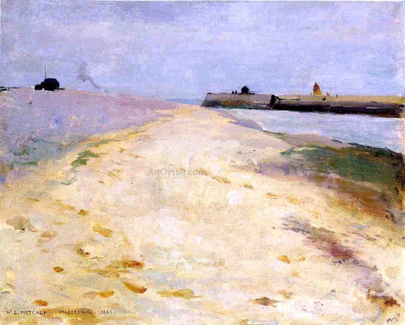  Willard Leroy Metcalf By the Shore, Walberswick - Canvas Art Print