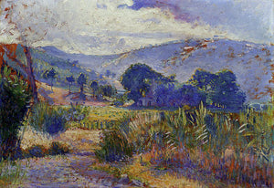  Henri Edmond Cross Cabasson Landscape (study) - Canvas Art Print