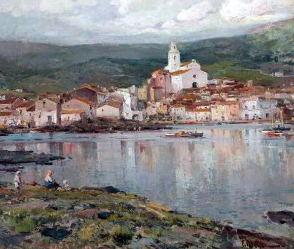  Eliseo Meifren I Roig Cadaques - Canvas Art Print