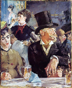  Edouard Manet Cafe-Concert - Canvas Art Print