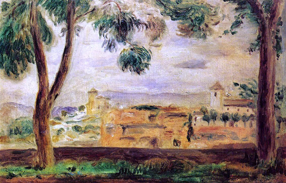  Pierre Auguste Renoir Cagnes - Canvas Art Print