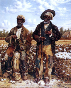  William Aiken Walker Calhoun's Slaves - Canvas Art Print