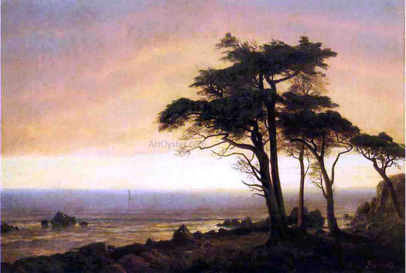  Albert Bierstadt California Coast - Canvas Art Print