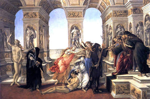  Sandro Botticelli Calumny of Apelles - Canvas Art Print