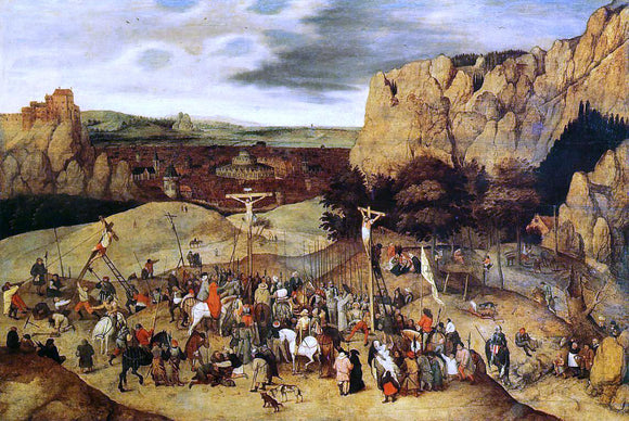  The Younger Pieter Bruegel Calvary - Canvas Art Print