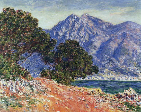  Claude Oscar Monet Cap Martin - Canvas Art Print