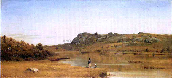  Sanford Robinson Gifford Cape Ann, Massachusetts - Canvas Art Print