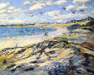  Ernest Lawson Cape Code Beach - Canvas Art Print