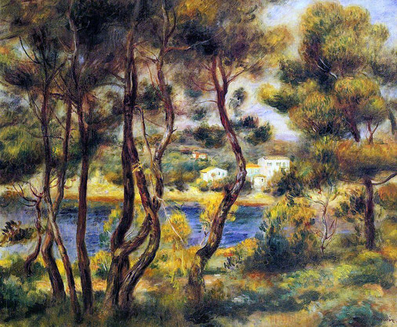  Pierre Auguste Renoir Cape Saint-Jean - Canvas Art Print