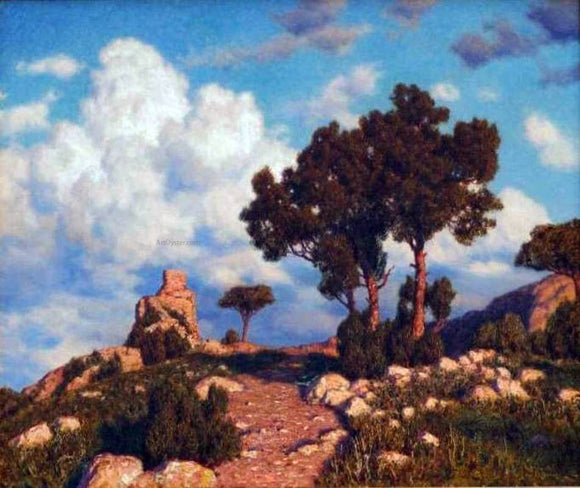  Ivan Fedorovich Choultse Capri at Sunset - Canvas Art Print