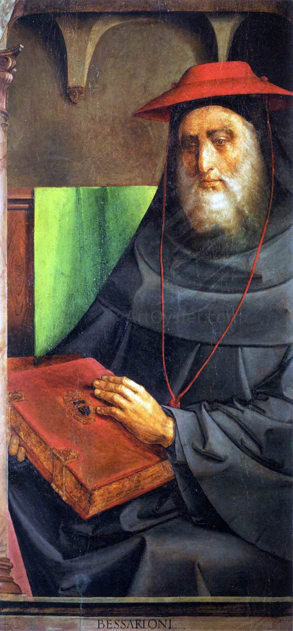  Joos Van Wassenhove Cardinal Bessarione - Canvas Art Print