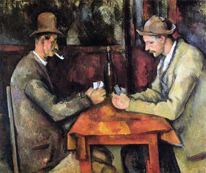  Paul Cezanne Cardplayers - Canvas Art Print