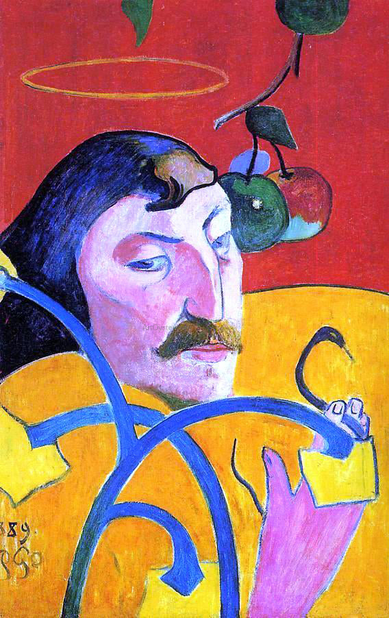  Paul Gauguin Caricature, Self Portrait - Canvas Art Print