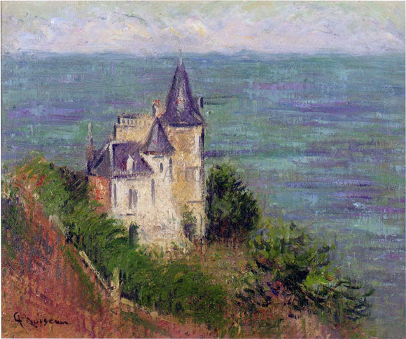  Gustave Loiseau Castle by the Sea - Canvas Art Print