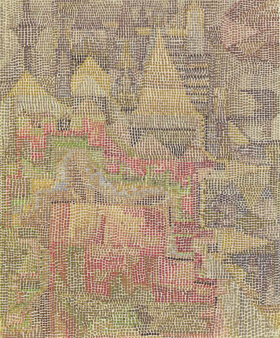  Paul Klee Castle Garden - Canvas Art Print