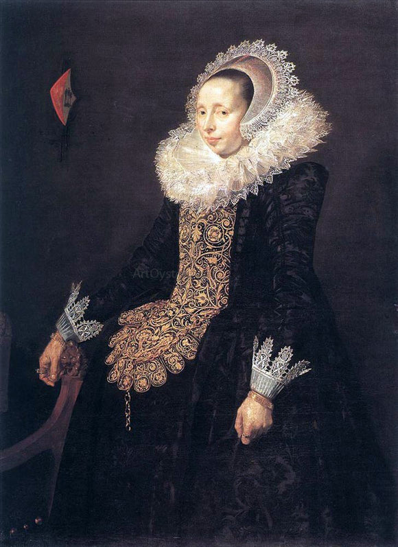  Frans Hals Catharina Both van der Eem - Canvas Art Print
