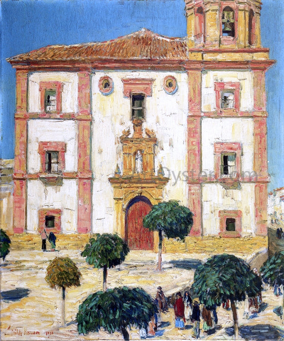  Frederick Childe Hassam Cathedral at Ronda - Canvas Art Print