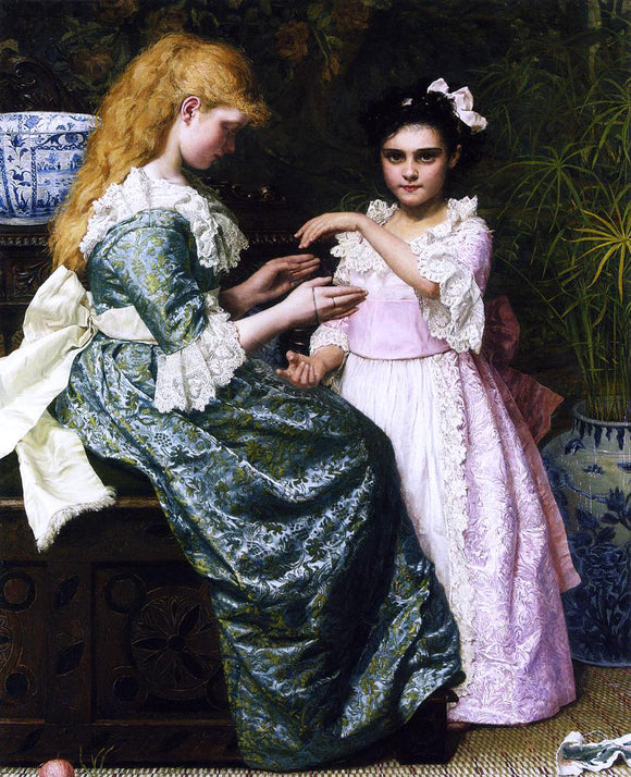  Maria Matilda Brooks Cat's Cradle - Canvas Art Print