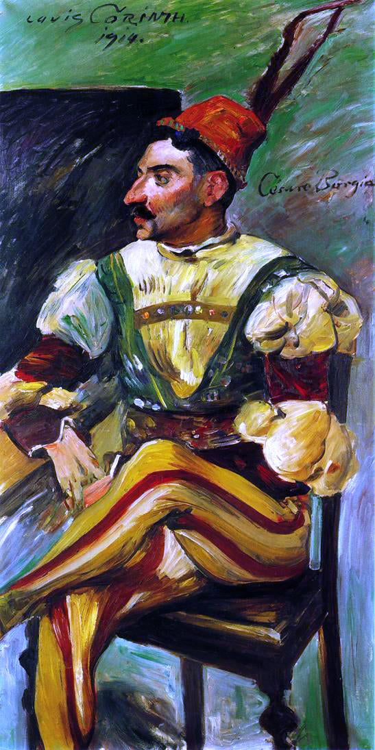  Lovis Corinth Cesare Borgia (Arthur Kraft) - Canvas Art Print