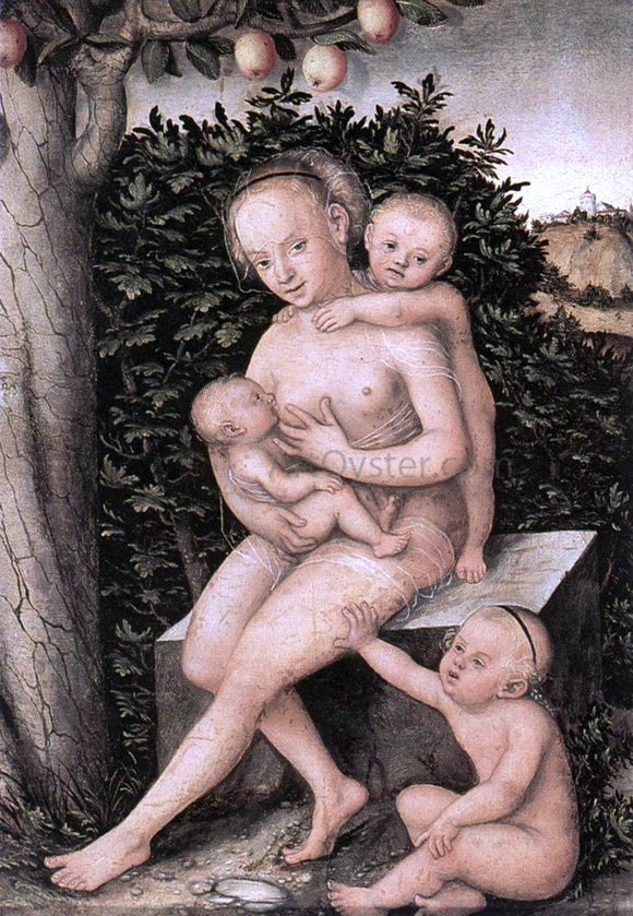  The Elder Lucas Cranach Charity - Canvas Art Print