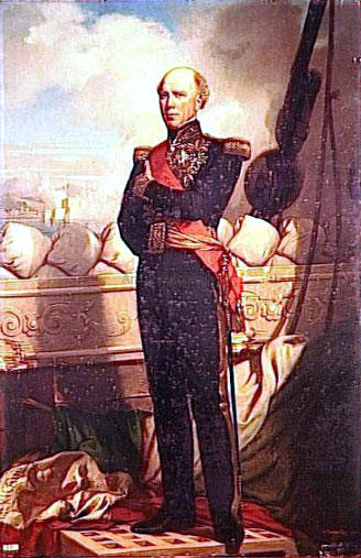  Charles Zacharie Landelle Charles Baudin, Amiral de France - Canvas Art Print