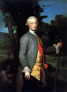  Anton Raphael Mengs Charles IV as Prince - Canvas Art Print