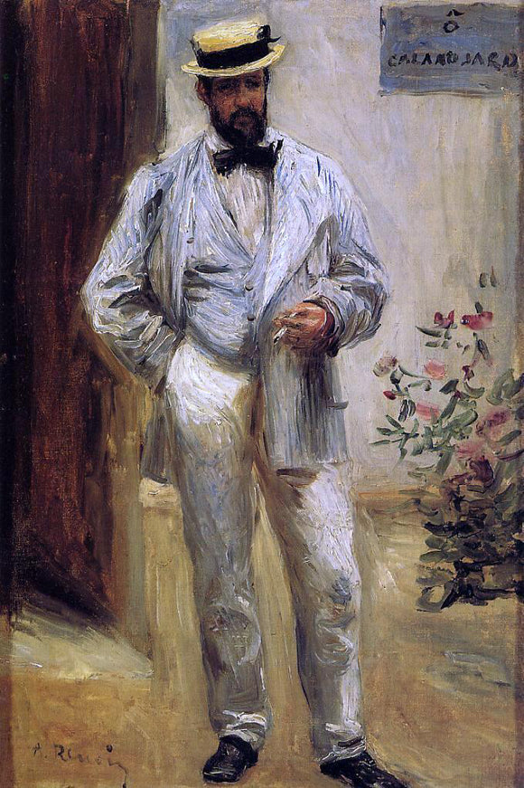  Pierre Auguste Renoir Charles le Coeur - Canvas Art Print