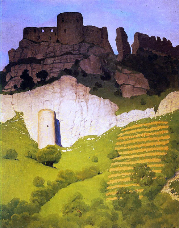  Felix Vallotton Chateau Gaillard at Andelys - Canvas Art Print