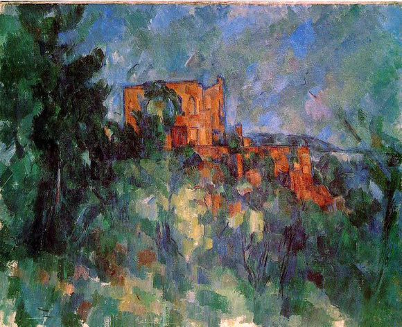  Paul Cezanne Chateau Noir - Canvas Art Print