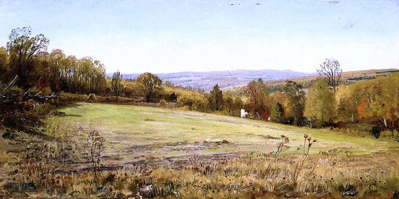  William Trost Richards Chester County Landscape - Canvas Art Print