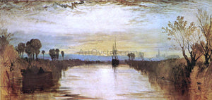 Joseph William Turner Chichester Canal - Canvas Art Print
