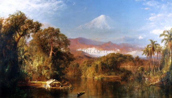  Frederic Edwin Church Chimborazo - Canvas Art Print
