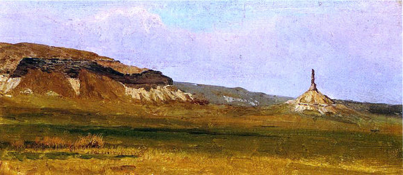  Albert Bierstadt Chimney Rock - Canvas Art Print