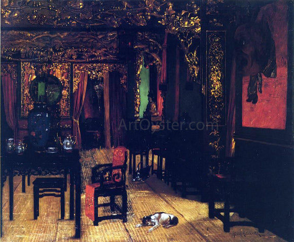  Henry Alexander Chinese Interior (also known as Chinese Restaurant) - Canvas Art Print