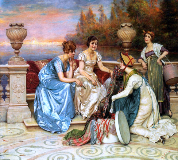  Charles Frederick Soulacroix Choosing the Finest - Canvas Art Print