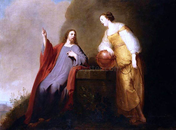  Pieter De Grebber Christ and the Woman of Samaria - Canvas Art Print