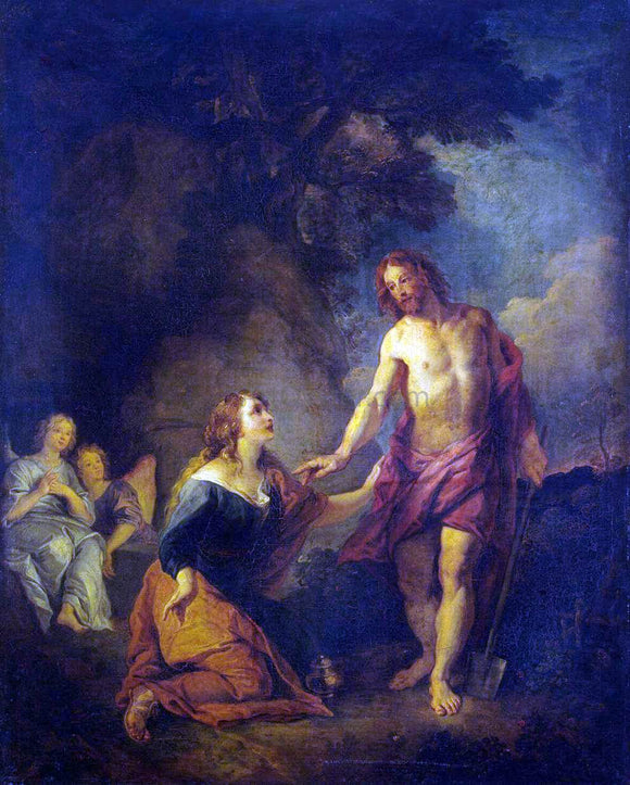  Charles De la Fosse Christ Appearing to Mary Magdalene - Canvas Art Print