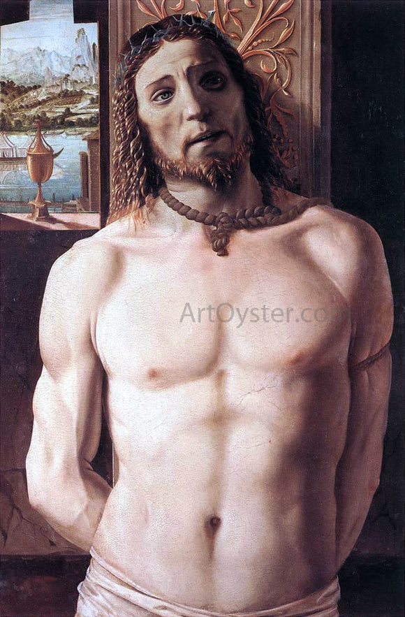  Donato Bramante Christ at the Column - Canvas Art Print
