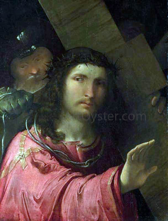  Altobello Melone Christ Carrying the Cross - Canvas Art Print