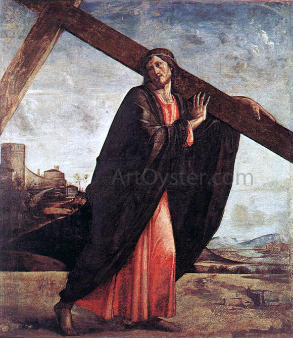  Alvise Vivarini Christ Carrying the Cross - Canvas Art Print